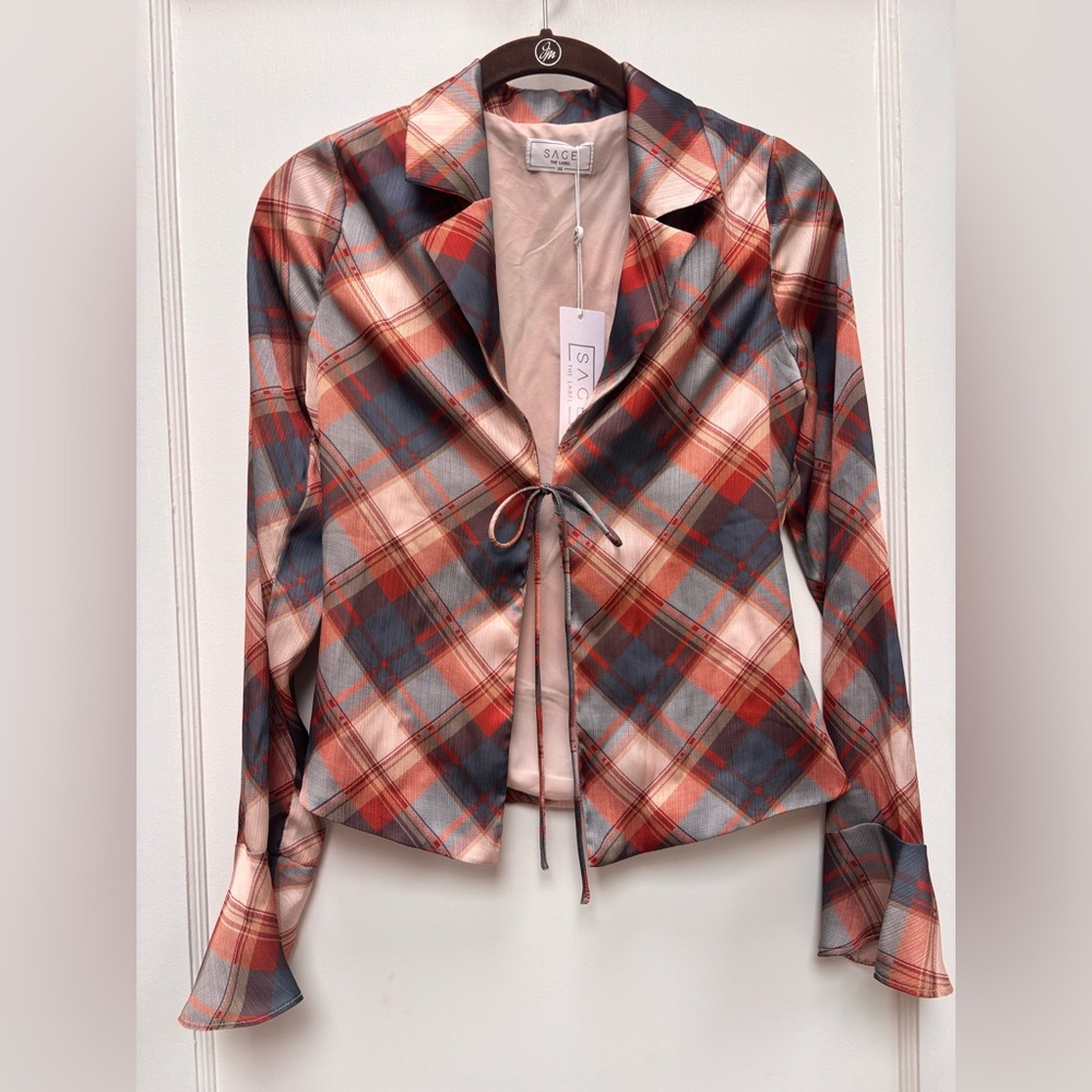 Sage the label XS top NWT